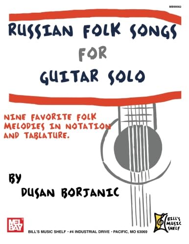 Russian Folk Songs For Guitar Solo