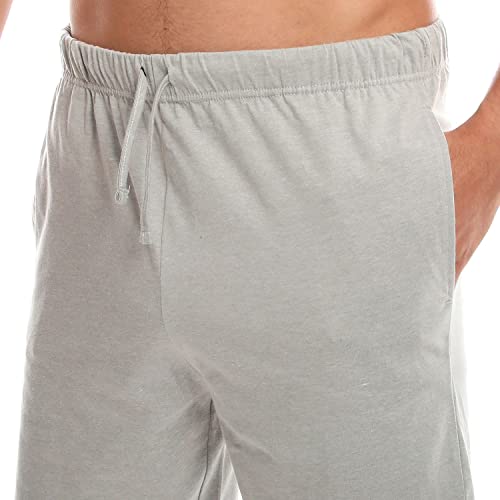 Men’s (2-Pack) Cotton Rich Knit Short | Sleepwear Shorts with Pockets | Ultra Soft, Breathable (Made in Egypt)4
