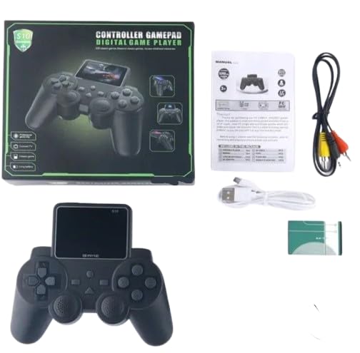 Image of esportic 2024 Model S10 Gamepad Your Gaming Experience With Built-In HD Color Screen And 520 Classic Games For Ultimate Entertainment On-The-Go,Long-Lasting Rechargeable Battery, Malti Gaming In One