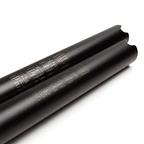 Flauta Vertical clásica Flauta pequeña de Metal de aleación de Aluminio con Instrumentos Musicales Flauta Profesional para Principiantes (Color : BB Key Black)