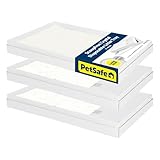PetSafe ScoopFree Disposable Crystal Cat Litter Tray - Easy Cleaning Box - Refill Tray for Automatic Litter Box - Fragrance Free - 4.3 lb Bags - 3 Pack