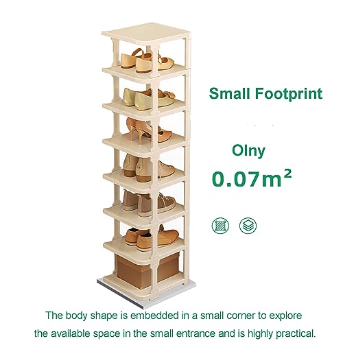 Organiseur de chaussures noir compact pour petit espace d'angle