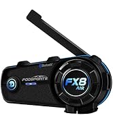 Fodsports BT-S2 Motorcycle Bluetooth intercom Off-Road Motorbike Intercom Hel... for sale online