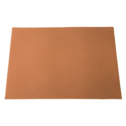 Feuille de semelle en caoutchouc marron pour réparer les souliers de ville