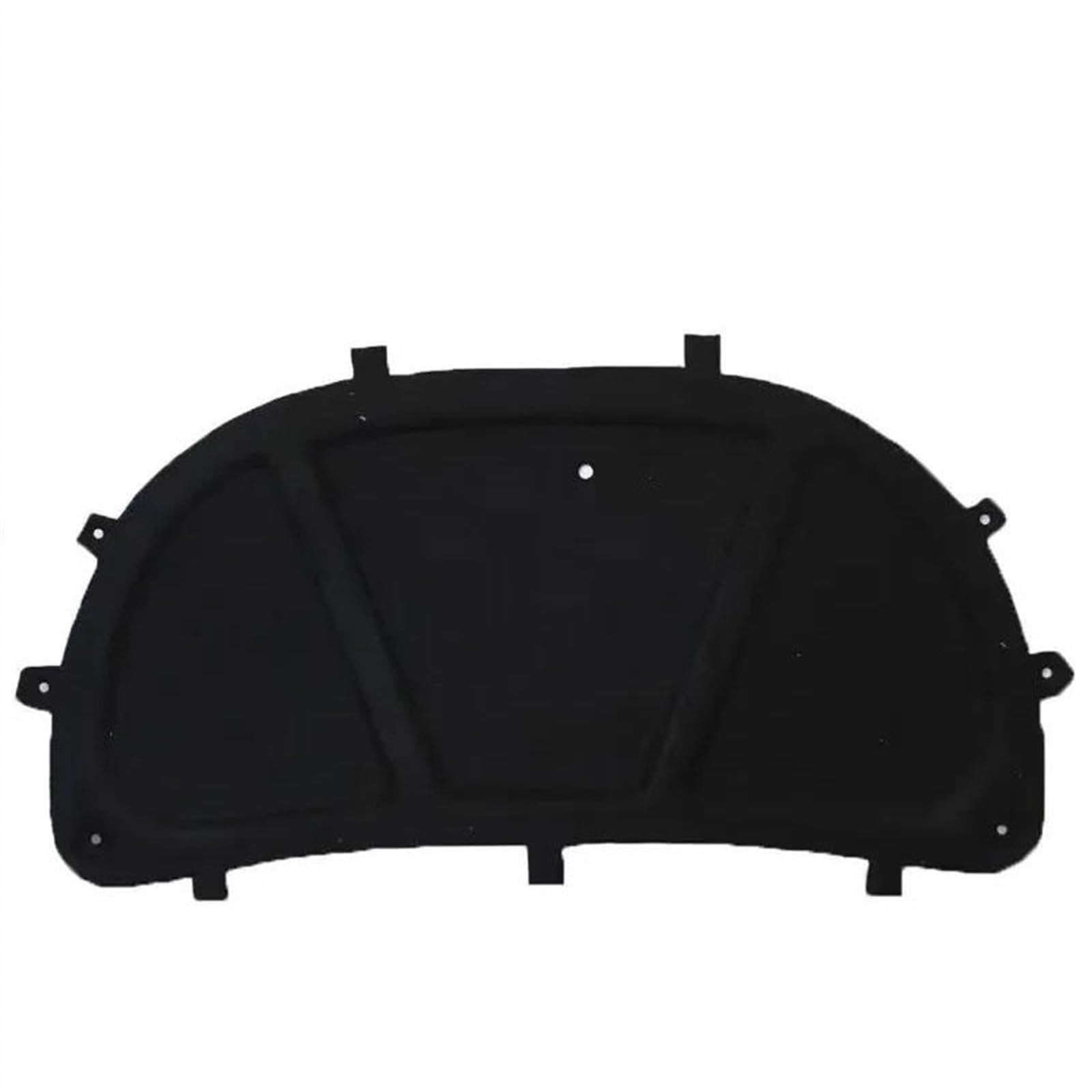 for Chevrolet for Sail for Aveo MK3 2015 2016 2017 2018 2019 2020 2021 2022 2023 Front Hood Engine Heat Sound Insulation Cotton Thermal CFCPKOYOZD(Black)