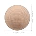 TOYANDONA Beech Wood Croquet Golf Ball Set 3Pcs for Outdoor Lawn Games Backyard Family Fun Durable Round Balls for Multiple Players