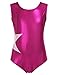 Arshiner Girls' Gymnastics Solid Sparkle Leotard One-piece suits
