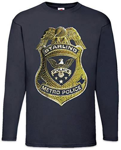 T-shirt manches longues Starling Police en maille de coton respirante