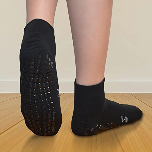 Grip Non Slip Socks For Kids(4-16 Years Old), Cushioned Sport Athletic Slipper Hospital Socks For Youth Boys & Girls2