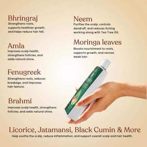 Image of Tredha Herbal Hair Care Kit | Hair Oil 100ml + Aloe Vera & Tea Tree Anti-Dandruff Shampoo 100ml + Hibiscus Conditioner 100ml | Hair Growth & Anti Hair Fall | Frizz Control for Men & Women