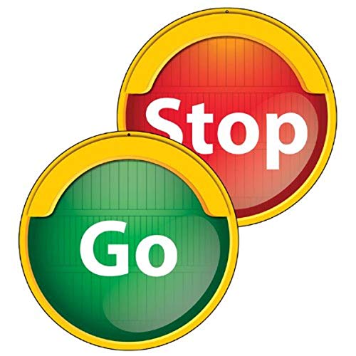 Carson Dellosa Education Red Light/Green Light Two-Sided Decoration