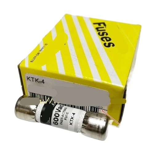 AEPQBGQJ 1 Fusibile ceramico KTK-4 4A 600V 10 * 38mm