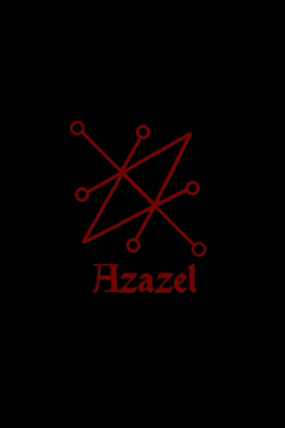 Azazel Sigil Lined Writing Journal/ Notebook 6''x9''