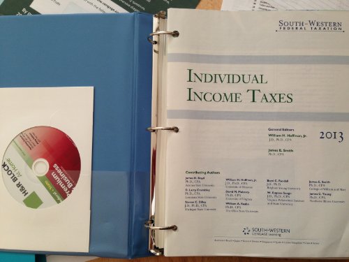 South-Western Federation Taxation Individual Income Taxes 2013