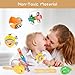 Ehome Musical Instruments Toys for Toddlers 1-3, Baby Kids Musical Instruments, Wooden Percussion Instruments Preschool Educational Musical Toys Set for Boys and Girls Gifts with Storage Bag