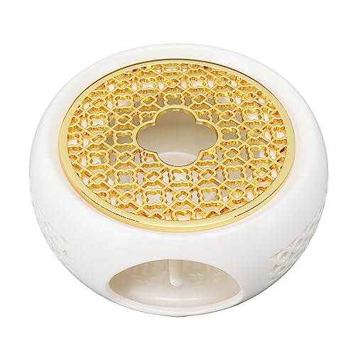 Calentador de té para evitar infusiones frías con portavelas 4