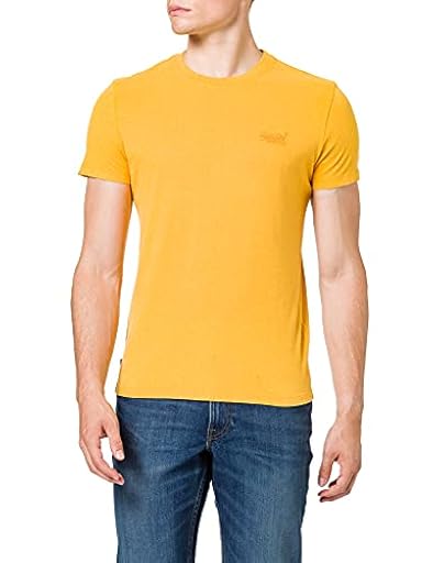 Vintage Logo EMB tee M1011245A Superdry Tumeric Marl L Hombre | Ya disponible en tu tienda friki favorita! En mundofriki.es!