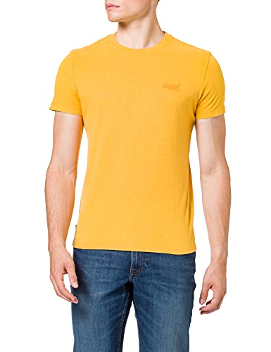 Vintage Logo EMB tee Superdry Tumeric Marl L Hombre