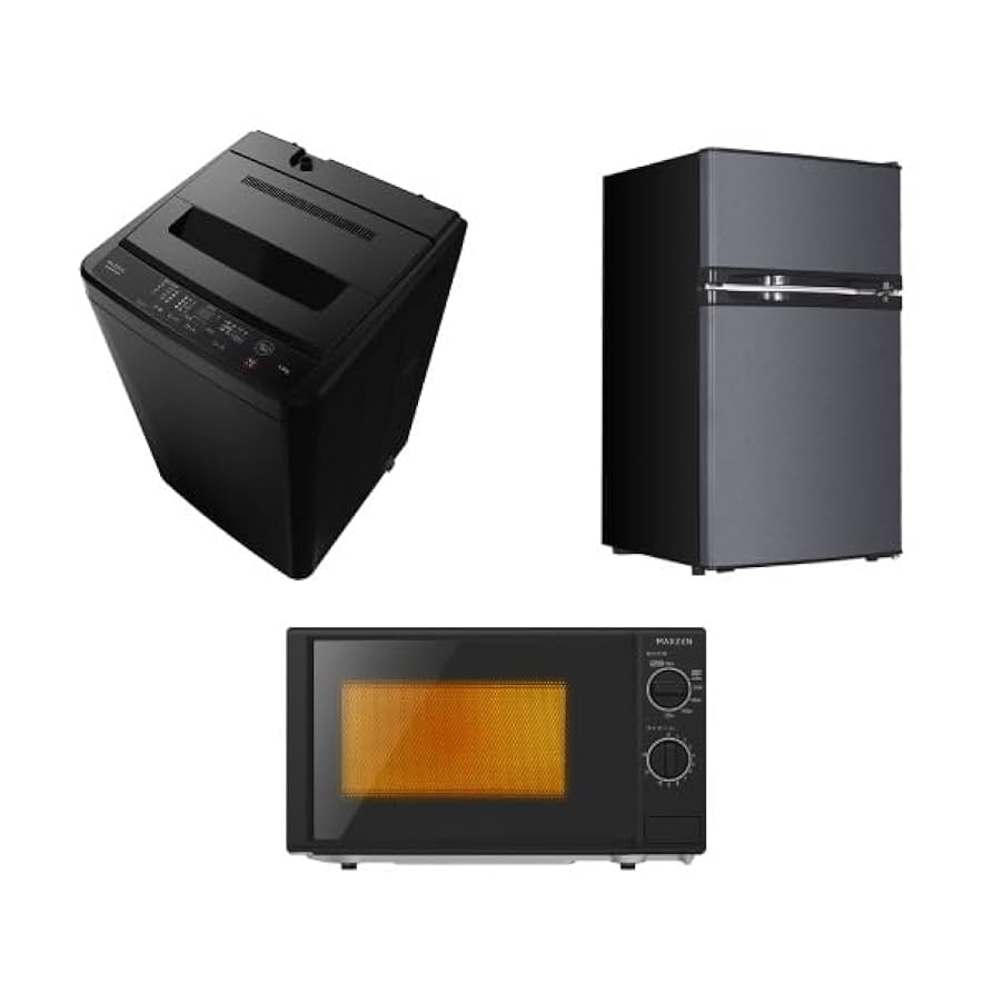 吏生 家具3点セット Amazon.co.jp: 【新生活家電セット】 MAXZEN 家電3点セット