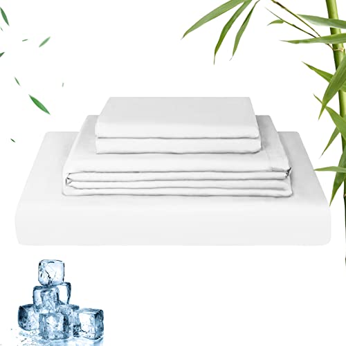 image for LINENOVA Bamboo Cooling Sheet Set King Size - Ultra Soft 2000TC Breath