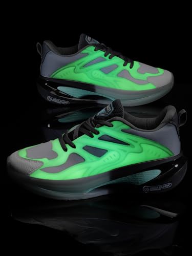 Image of ASIAN Glow in the Dark Sneakers Technology with Memory Foam Insole - Nightglow-02
