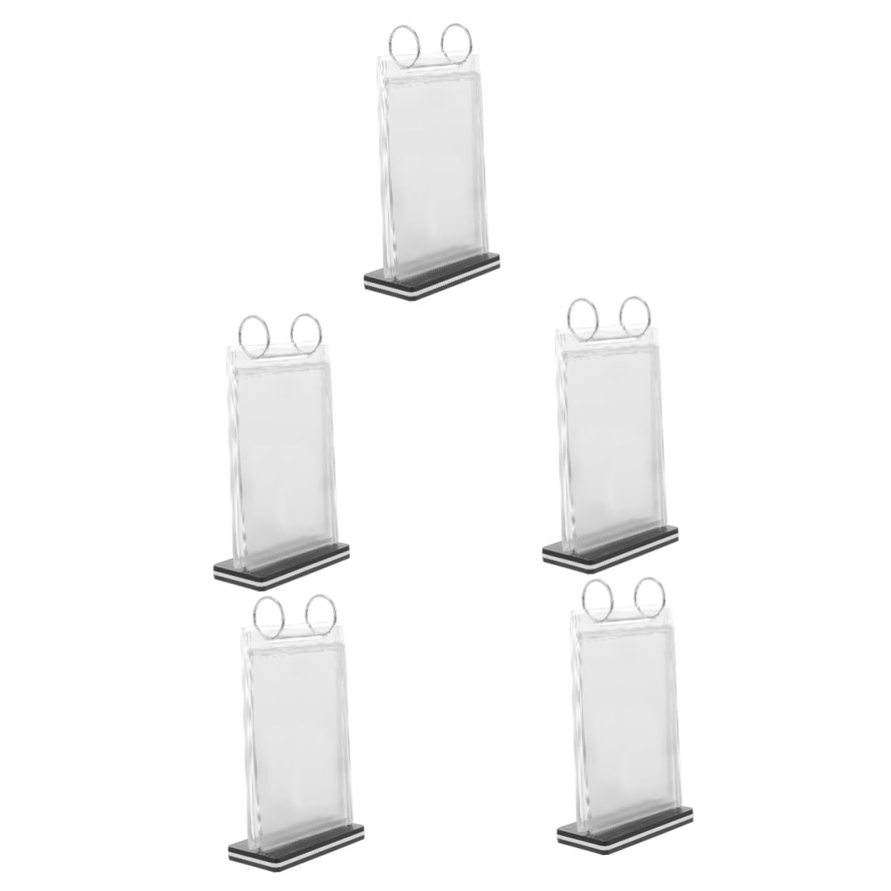 5 Soportes Para Fotos De Mesa Soporte Para Menú Soporte De Exhibición De Escritorio Resistente.