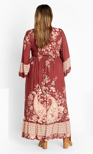 Image of City Chic Women's Plus Size Maxi Faith Dress