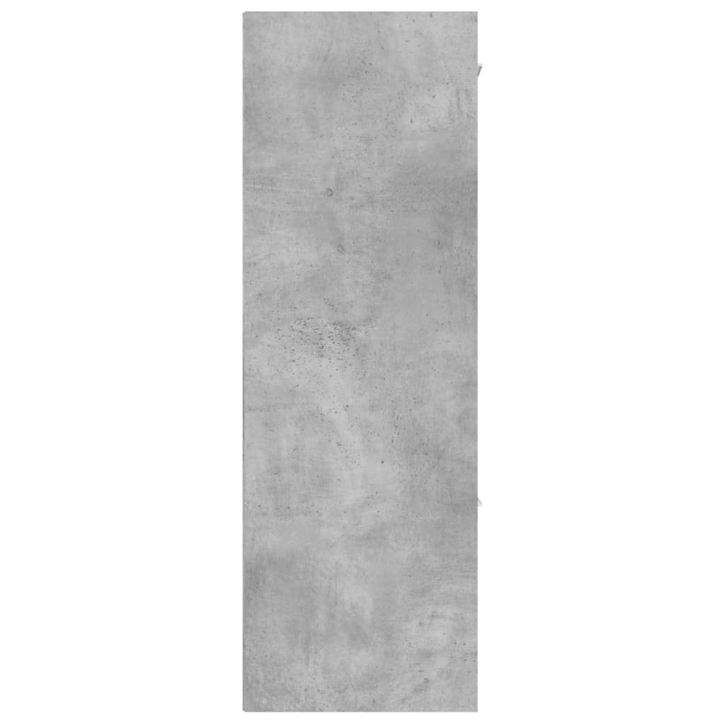 vidaXL Armadietto Robusto Elegante Moderno Espositore Decorativo Porta Libri Credenza Libreria Grigio Cemento 60x29,5x90 cm in Truciolato