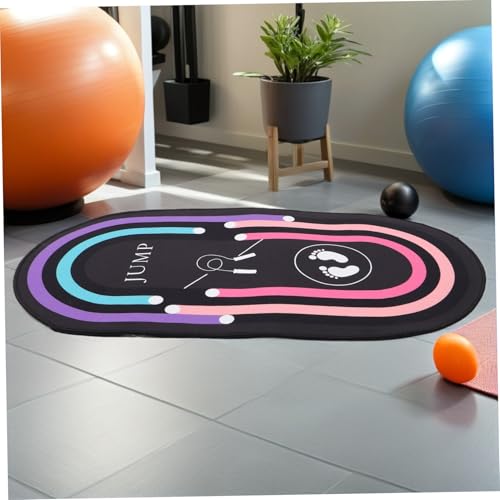 Tapete oval para salto amortiguador de impacto 31.5x19 pulgadas para ejercicio miniatura 5