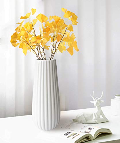 image for GeLive Ceramic Flower Vase, Floral Flower Arrangement, Decorative Bud 