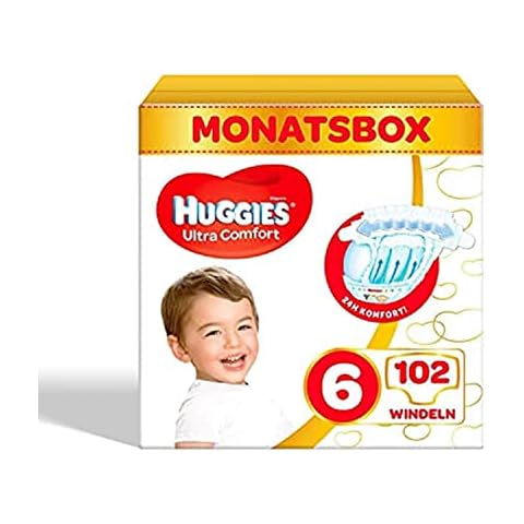 Huggies Ultra Comfort Babywindeln, Größe 6 Cover