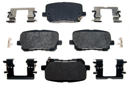 Plaquettes de frein disque arrière ACDelco 17D1766MHPV kit de remplacement pour étrier arrière