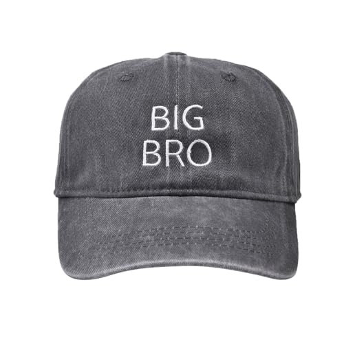 Generisch Gorra de béisbol bordada con cierre ajustable, resistente al sol, adecuada para todas las estaciones, gorro ideal para niños y niñas en deportes al aire libre o actividades de ocio, Gris