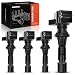 Ignition Coil Pack for Mazda 3 6 CX7 MX-5 Miata I4 2.0L 2.3L 2.5L 4-PC Set