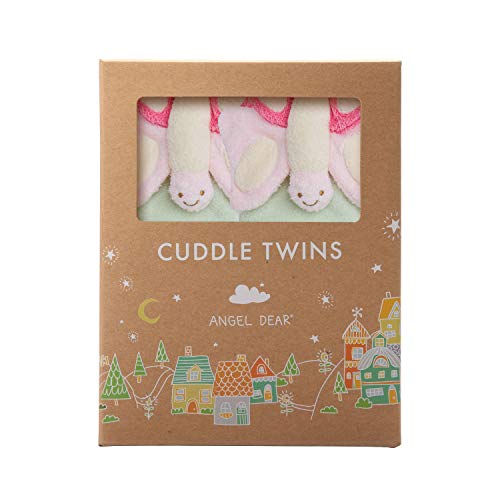 Angel Dear Twin Set 2 pcs Blankies Box. (Green Butterfly)