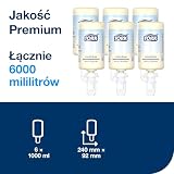 Tork Delikatnie Perfumowane Mydło w Płynie S4, Świeży Zapach, 6 x 1000 ml, 424501