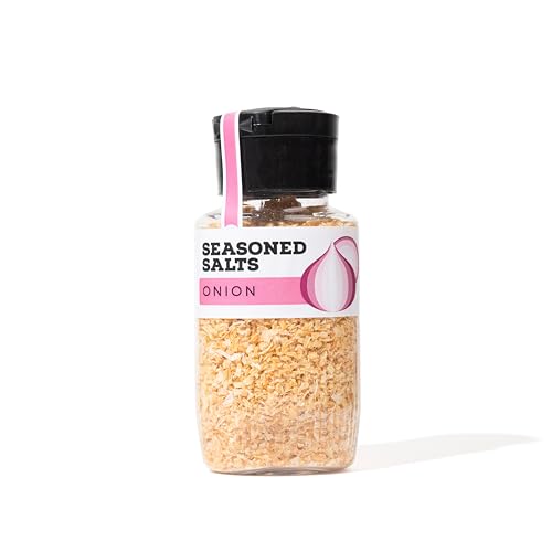 Image of CARPE VICTUS Onion Flavoured Seasoned Salt | Premium Gourmet Seasoning for French Fries, Popcorn, Pasta, Salads, BBQ & Roasted Vegetables | Natural Spice Blend | 100g