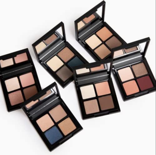 Glo Skin Beauty Eye Shadow Quad | Four Expertly Matched Shades For A Custom Eye Statement, (Bon Voyage) #TOP1