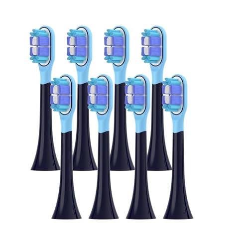 �݊���������܂��V���I�~ T301/T302/T501 �\�j�b�N�d�����u���V �f���|���u���V�m�Y���Ή� �����p���u���V�w�b�h �^��(8 pcs Bj black)