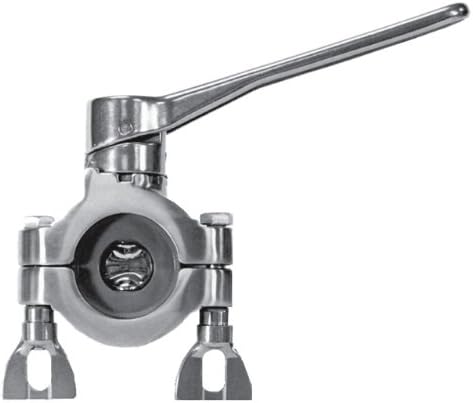 Dixon B5102 Butterfly Valve - 2" w/FKM Seat & Pull Handle