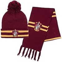 Harry Potter Gorro y Bufanda, Conjunto de Invierno para Niños y