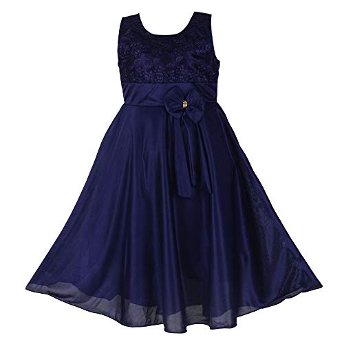 Image of Girl's Column Midi Dress
