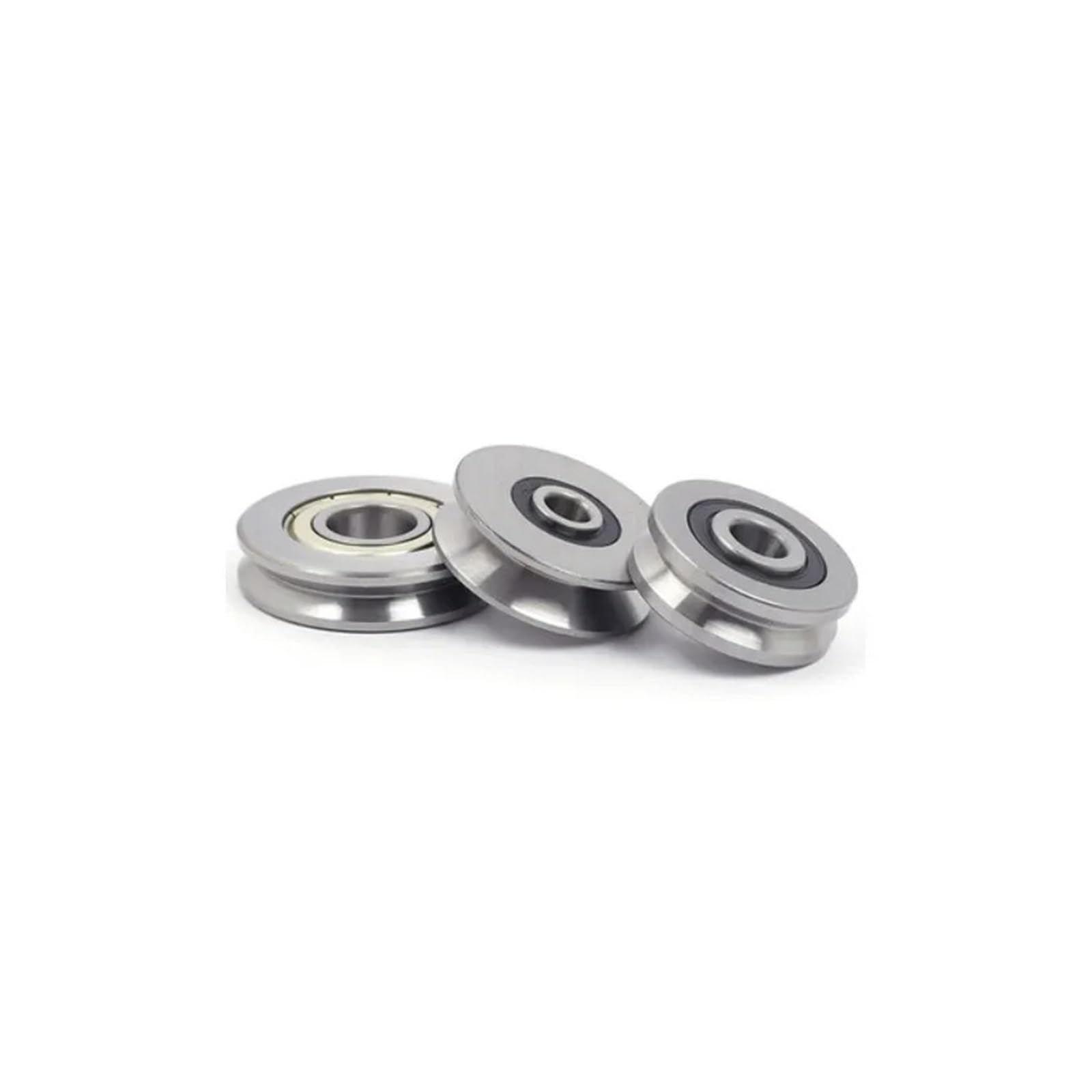 5 Teile/satz Lager VU Groove Roller Rad Kugellager Kohlenstoffstahl Haltbarkeit Stickmaschine Riemenscheibe(V624 90ZZ 4x13x6mm)