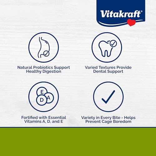 Vitakraft Menu Premium Rabbit Food - Alfalfa Pellets Blend - Vitamin and Mineral Fortified, Carrots, Greens, Grains, Fruits, 5 Lb. - Image 3