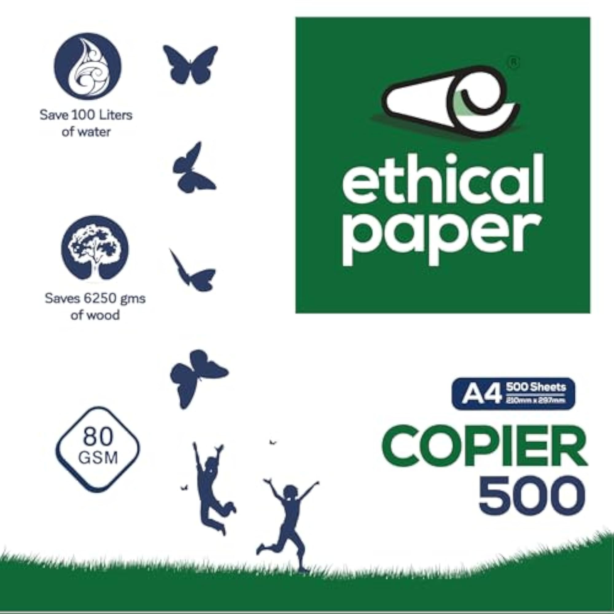 Sustainable & Recyclable Ethical Paper, Go Green