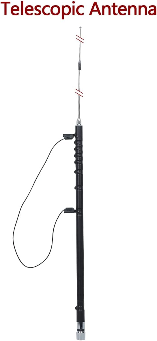Extended telescopic antenna
