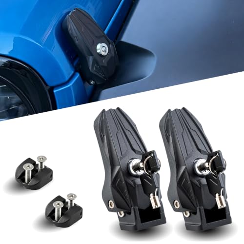 Verrou de capot antivol étanche et anti-poussière pour Jeep Wrangler JL JK et Gladiator