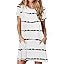 B-white Wavy Striped