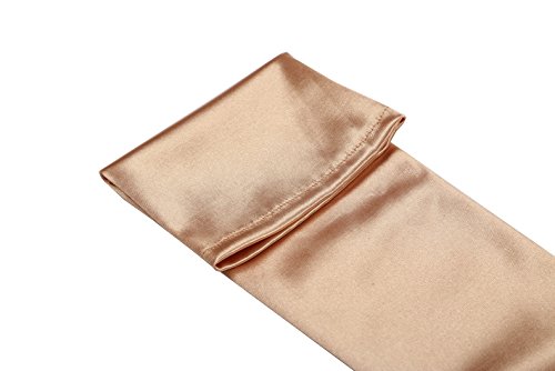 Utopiat Audrey Styled Replica Holly Golightly Satin Opera Gloves For Women | Classic Long Gloves Elbow Length | Long Flapper Evening Glove | Accessories For Girls | Color-Gold #TOP3