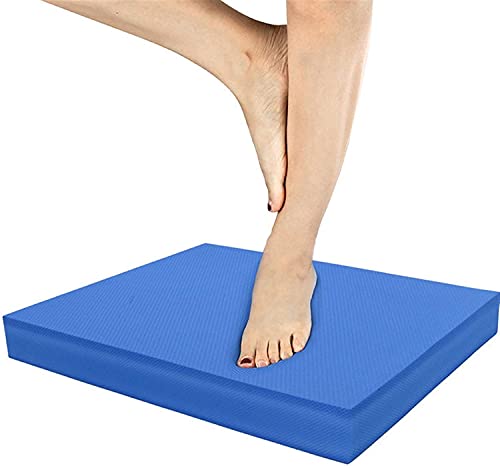 Mat de yoga sin deslizamiento de 40x35x5cm y bloque de espuma para entrenamiento de estabilidad 8